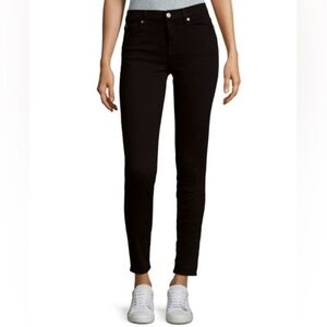 7 For All Mankind The Skinny Black Jeans Pants